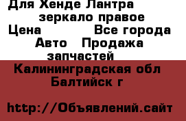 Для Хенде Лантра 1995-99 J2 зеркало правое › Цена ­ 1 300 - Все города Авто » Продажа запчастей   . Калининградская обл.,Балтийск г.